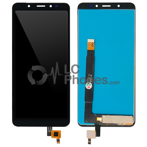 Wiko View - Full Front LCD Digitizer Black