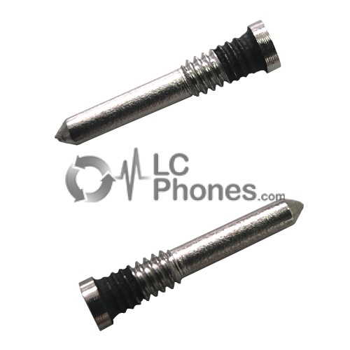 iPhone X-14 Pro Max - Bottom Screws Kit Silver