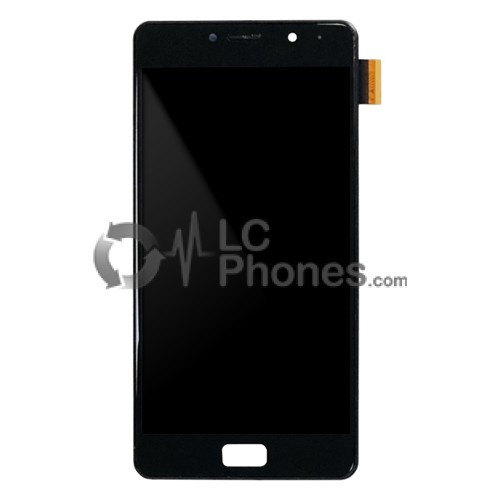 Lenovo Vibe P2 - Full Front LCD Digitizer with Frame Black