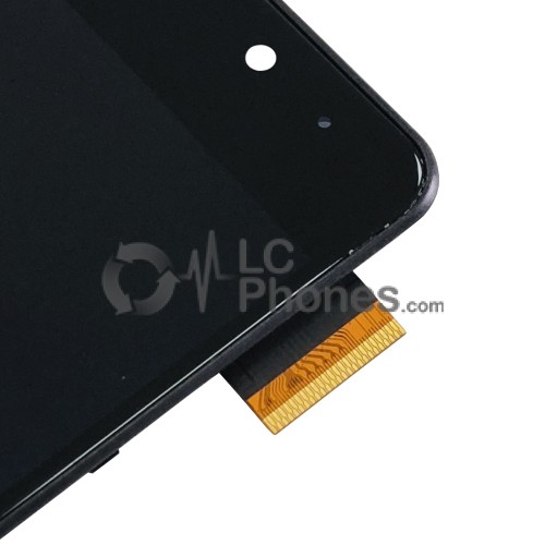 Lenovo Vibe P2 - Full Front LCD Digitizer with Frame Black