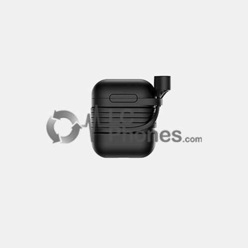 Baseus - Case for Airpods with Anti-Theft Sling Black