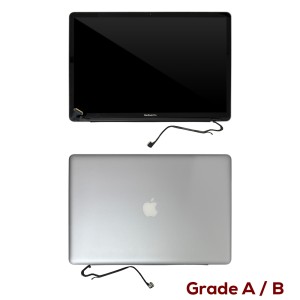 Macbook Pro 17 inch A1297 - Full Front LCD with Housing Silver  Grade A/B