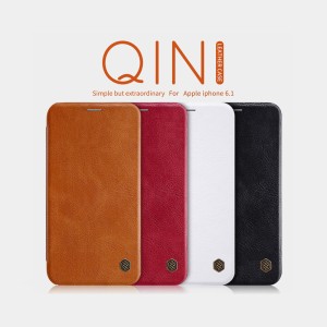 iPhone XR - NILLKIN Qin Leather Case