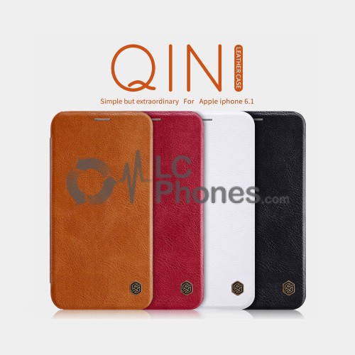 iPhone XR - NILLKIN Qin Leather Case