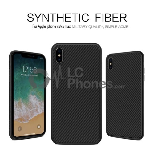 iPhone XS Max - Nillkin Synthetic Fiber Phone Case