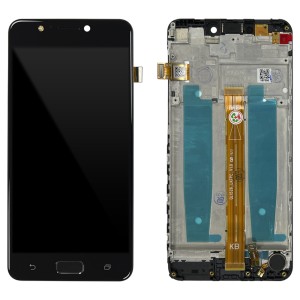 Asus Zenfone 4 MAX ZC520KL - Full Front LCD Digitizer with Frame Black