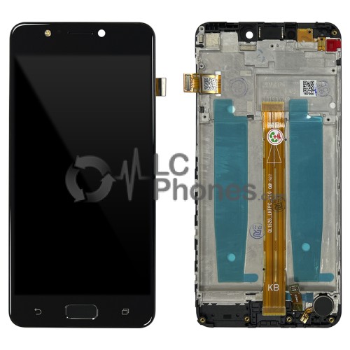 Asus Zenfone 4 MAX ZC520KL - Full Front LCD Digitizer with Frame Black