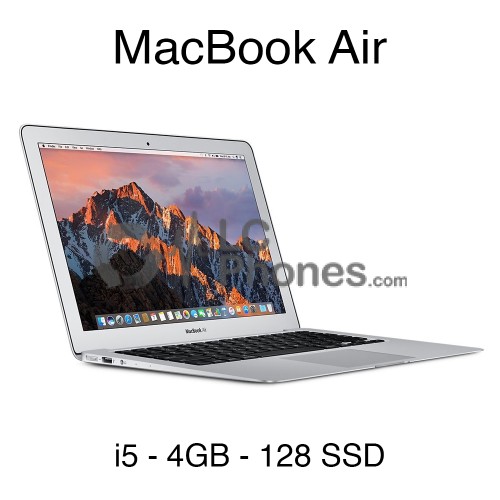 Macbook Air 13  A1466 2015 - Intel Core i5-5250U CPU 1.60GHz 4GB 128GB SSD / Grade A / B