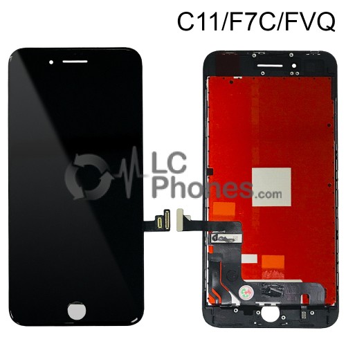 iPhone 8 Plus - LCD Digitizer (Original Remaded) Black (Comp. C11/F7C/FVQ)