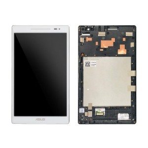 Asus ZenPad 8.0 Z380M - Full Front LCD Digitizer With Frame White