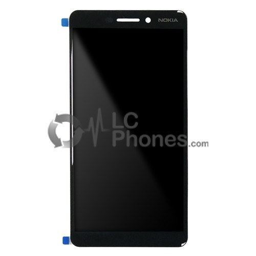 Nokia 6.1 TA-1043 / TA-1050 / TA-1068 - Full Front LCD Digitizer Black