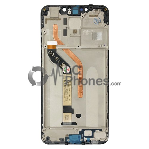 Xiaomi Pocophone F1 - Full Front LCD Digitizer With Frame White