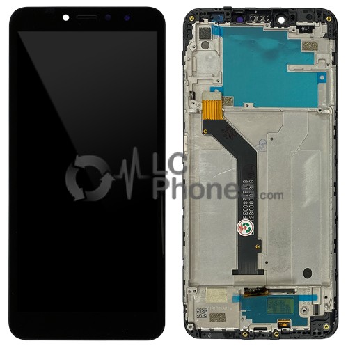 Xiaomi Redmi S2 / Y2 - Full Front LCD Digitizer with Frame Black