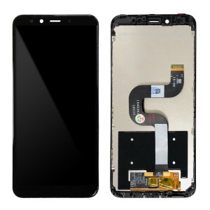 Xiaomi Mi 6X / Mi A2  - Full Front LCD Digitizer With Frame Black