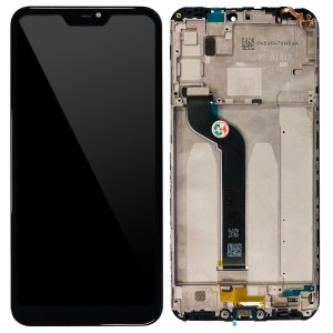 Xiaomi Redmi 6 Pro / Mi A2 Lite - Full Front LCD Digitizer with Frame Black