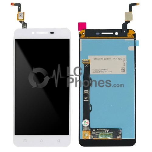 Lenovo Vibe K5 - Full Front LCD Digitizer A6020a46 White