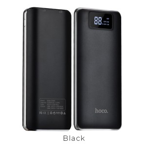 HOCO - Power Bank B23A 15000mAh with Dual Output & LED Display Black