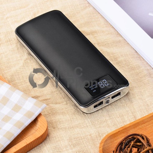 HOCO - Power Bank B23A 15000mAh with Dual Output & LED Display Black