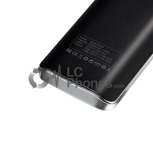 HOCO - Power Bank B23A 15000mAh with Dual Output & LED Display Black