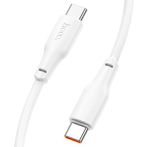 HOCO - X83 Victory Type-C to Type-C Charging Cable 60W 3A 1m White