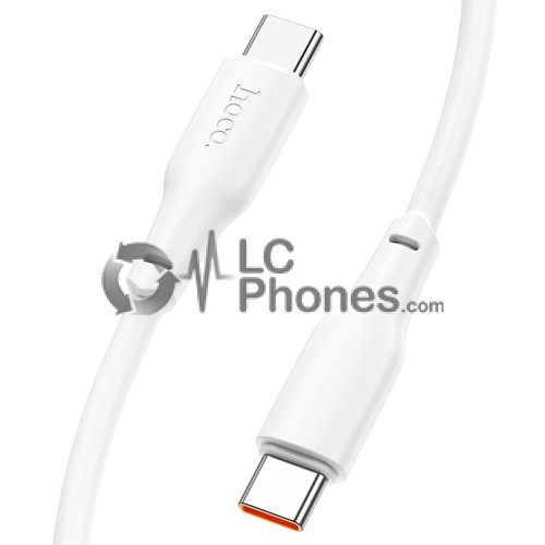 HOCO - X83 Victory Type-C to Type-C Charging Cable 60W 3A 1m White