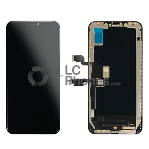 iPhone XS MAX - Full Front OLED Digitizer Black (Original) Take Out