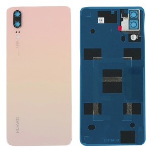 Huawei P20 - OEM Battery Cover Pink with Camera Lens & Adhesive