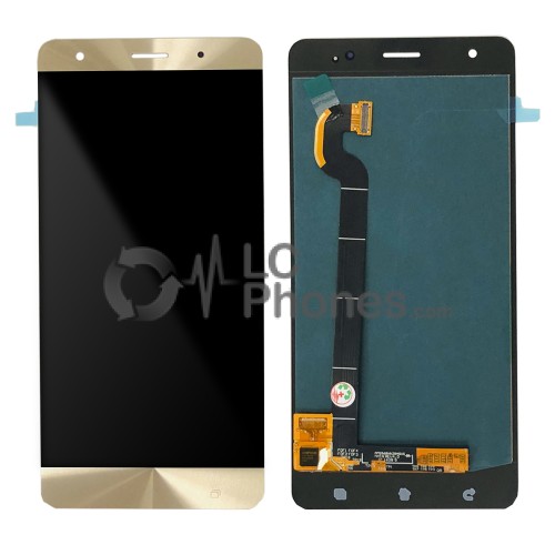 Asus ZenFone 3 Deluxe ZS570KL - Full Front LCD Digitizer Gold