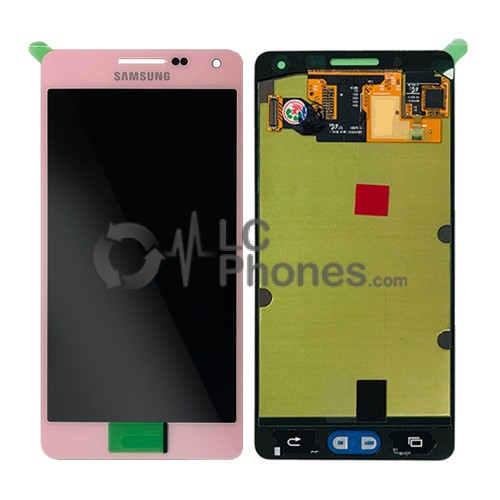 Samsung Galaxy A5 A500F - Full front LCD Digitizer Pink < Service Pack >