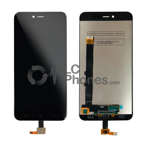 Xiaomi Redmi Note 5A Prime - Full Front LCD Digitizer Black