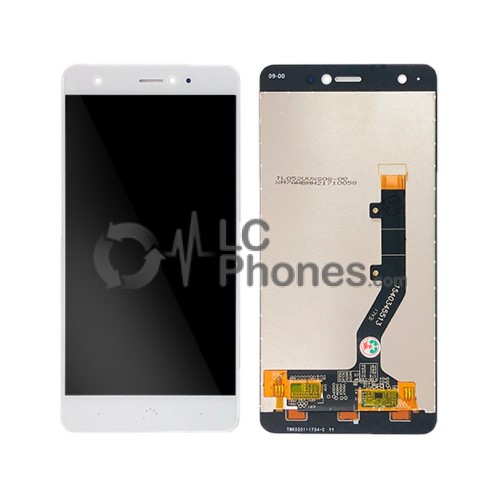 BQ Aquaris X / X Pro - Fulll Front LCD Digitizer White