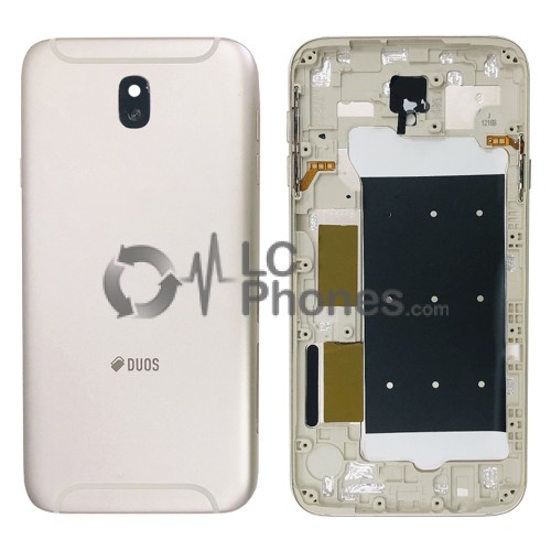 Samsung Galaxy J7 2017 J730 - Back Housing Cover Gold