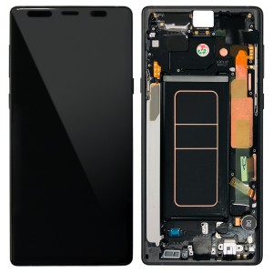 Samsung Galaxy Note 9 N960 - Full Front LCD Digitizer Midnight Black 