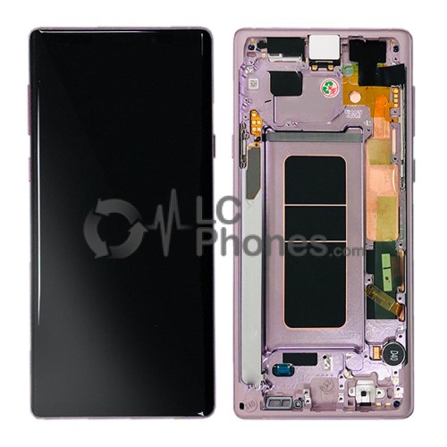 Samsung Galaxy Note 9 N960 - Full Front LCD Digitizer Purple < Service Pack >