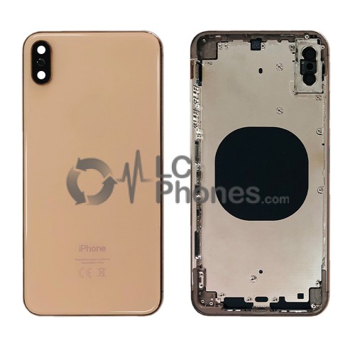 iPhone XS MAX - Back Housing Cover Gold