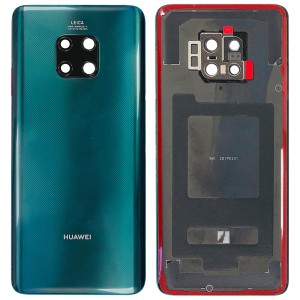 Huawei Mate 20 Pro - OEM Battery Cover Emerald Green with Camera Lens & Adhesive