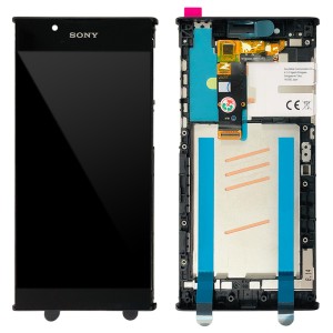 Sony Xperia L1 G3311 / G3312 - Full Front LCD Digitizer with Frame Black