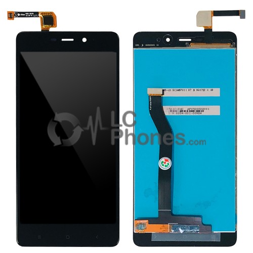 Xiaomi Redmi 4 Pro - Full Front LCD Digitizer Black