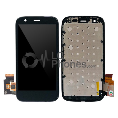 Motorola Moto G XT1032 XT1033 XT1039 - Full Front LCD Digitizer With Frame Black