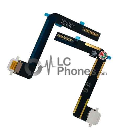 iPad 5th Gen (2017) A1822 A1823 - Dock Charging Connector Flex White