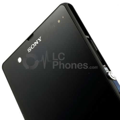 Sony Xperia Z L36H C6603 - Full Front LCD Digitizer OEM With Frame Black