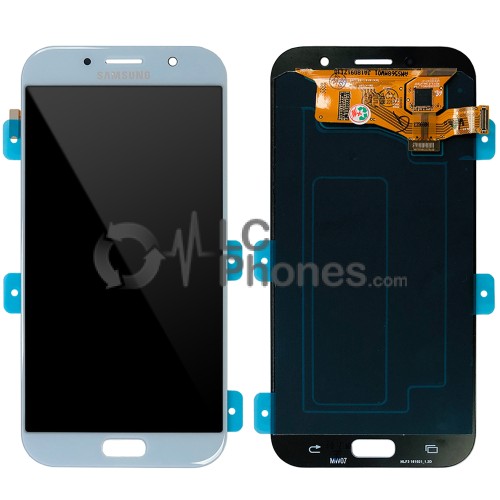 Samsung Galaxy A7 2017 A720 - Full Front LCD Digitizer Blue