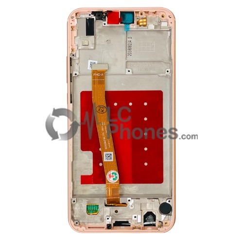 Huawei P20 Lite ANE-LX1 - Full Front LCD Digitizer with Frame Pink