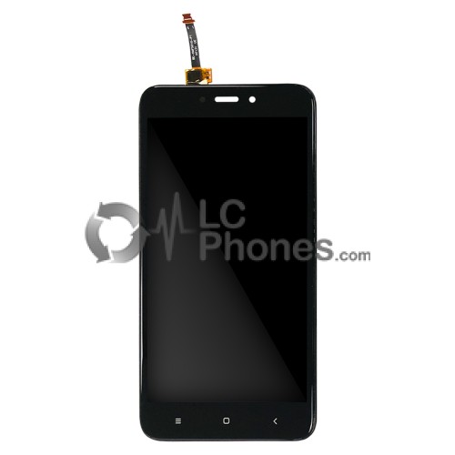 Xiaomi Redmi 4X - Full Front LCD Digitizer with Frame Black