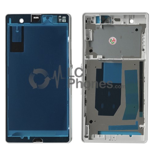 Sony Xperia Z L36H - LCD / Middle Frame White