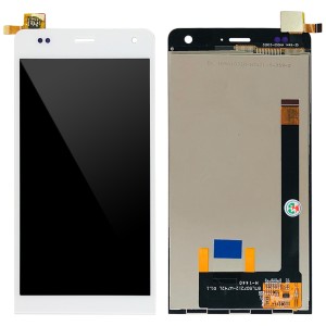 Wiko Getaway - Full Front LCD Digitizer White