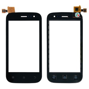 Wiko Cink Slim - Front Glass Digitizer Black