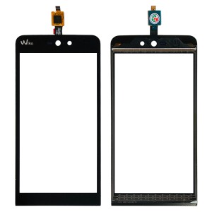 Wiko Rainbow Jam 4G - Front Glass Digitizer Black