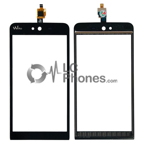 Wiko Rainbow Jam 3G - Front Glass Digitizer Black