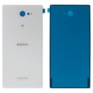 Sony Xperia M2 D2303, Dual D2302 - Battery Cover White